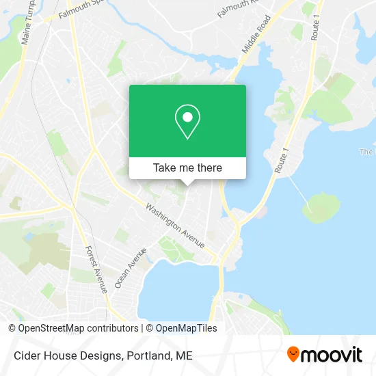 Cider House Designs map