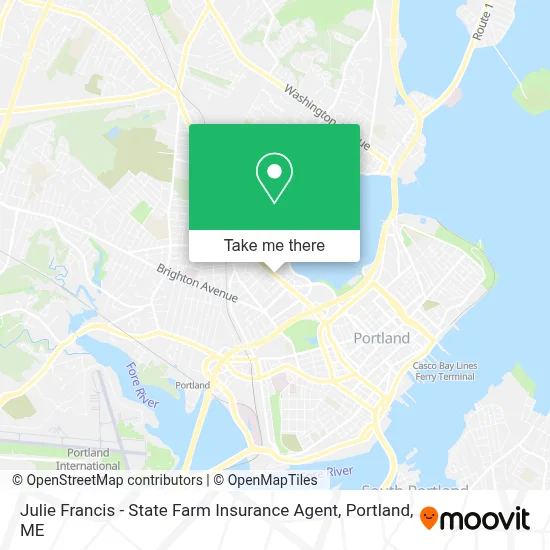Julie Francis - State Farm Insurance Agent map