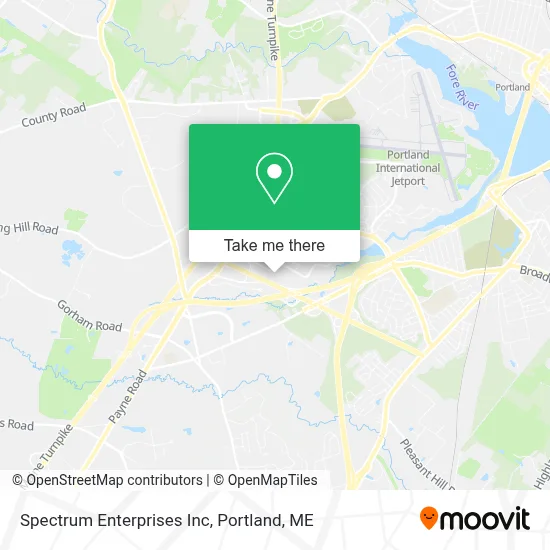 Spectrum Enterprises Inc map