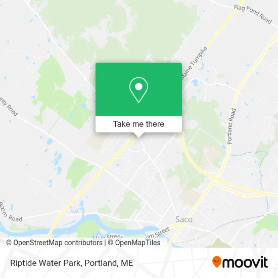 Riptide Water Park map