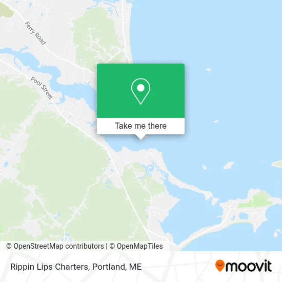 Rippin Lips Charters map