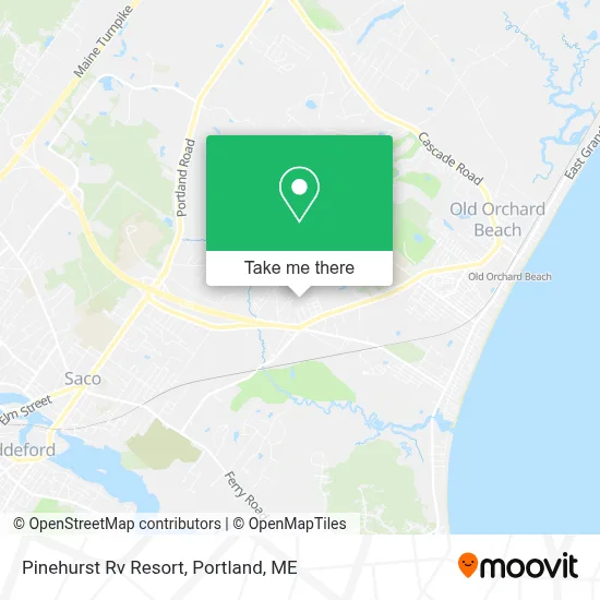 Pinehurst Rv Resort map