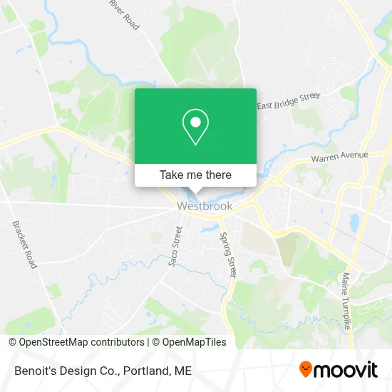 Benoit's Design Co. map