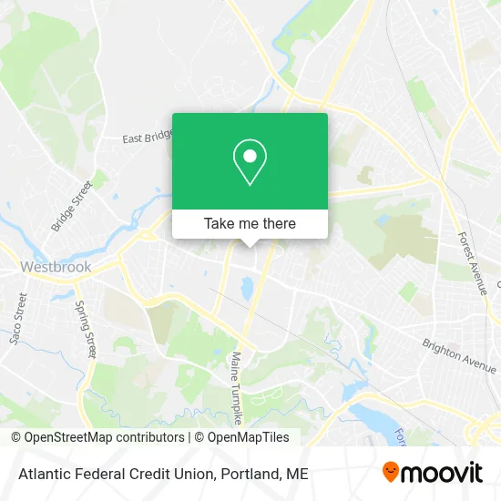 Atlantic Federal Credit Union map
