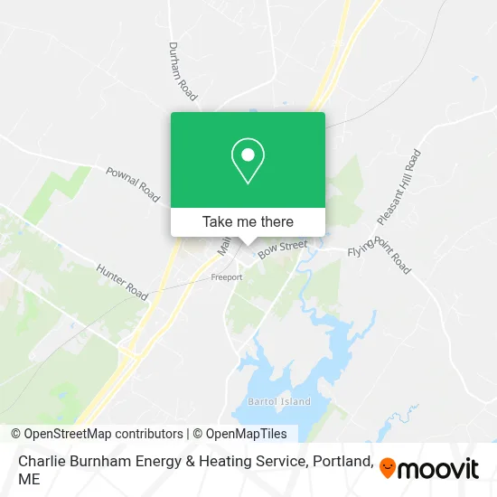 Charlie Burnham Energy & Heating Service map