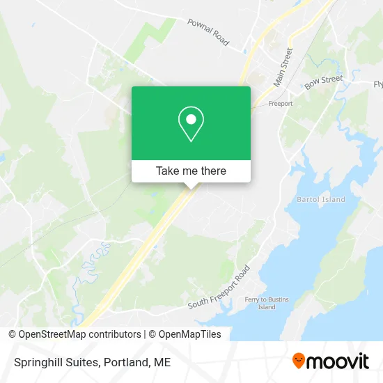 Springhill Suites map