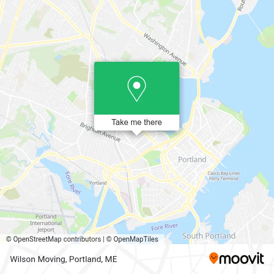Wilson Moving map