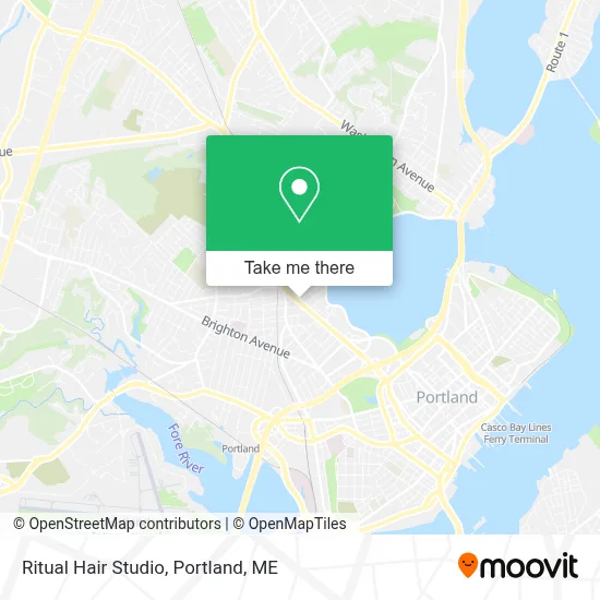 Ritual Hair Studio map