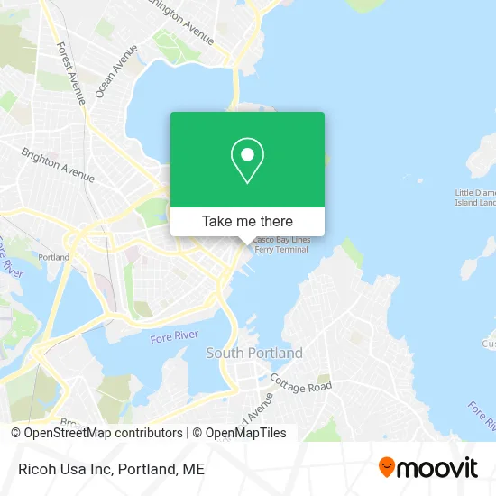 Ricoh Usa Inc map