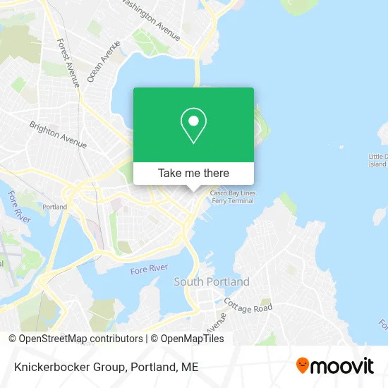 Knickerbocker Group map