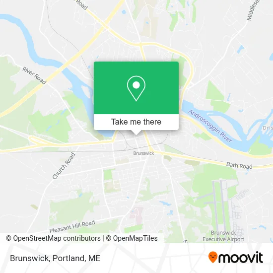 Brunswick map
