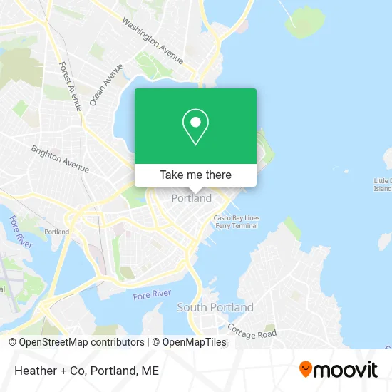 Heather + Co map