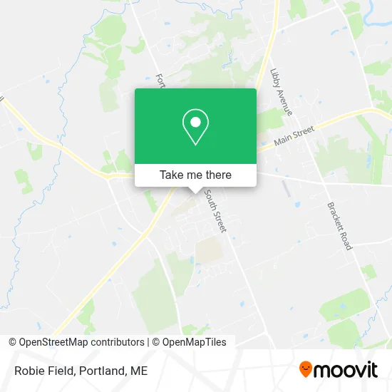 Robie Field map