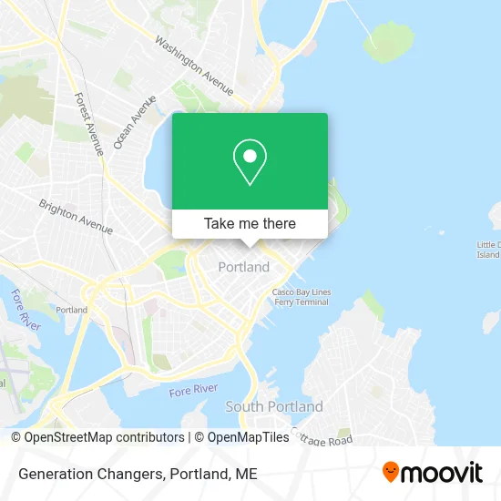 Generation Changers map