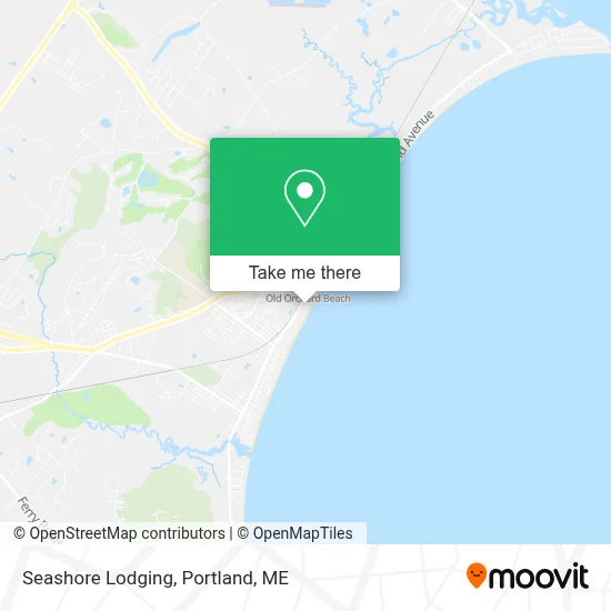 Seashore Lodging map