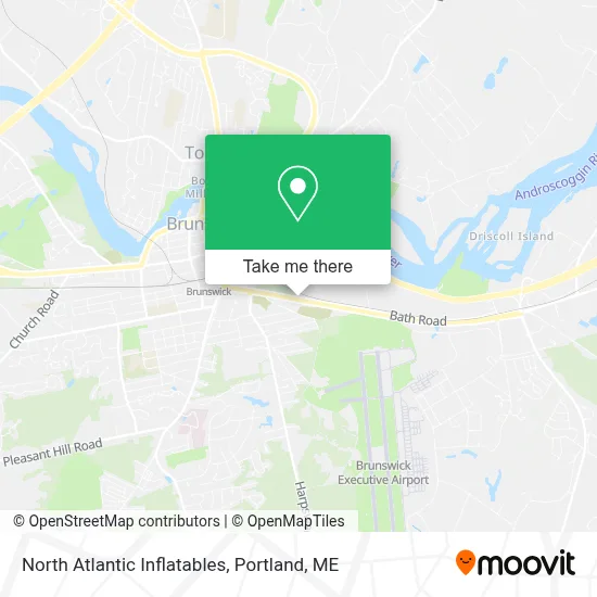 North Atlantic Inflatables map