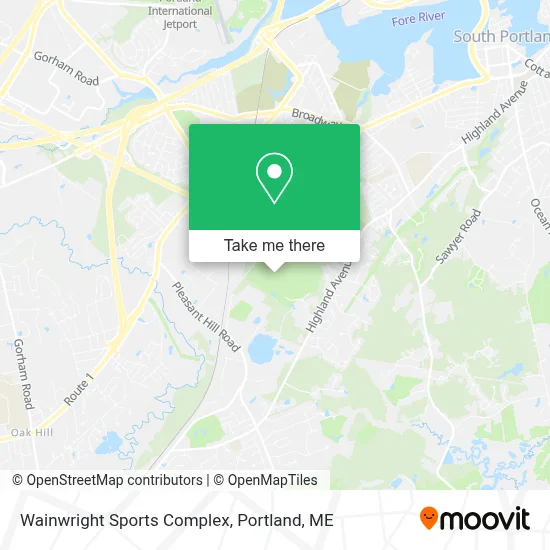 Wainwright Sports Complex map