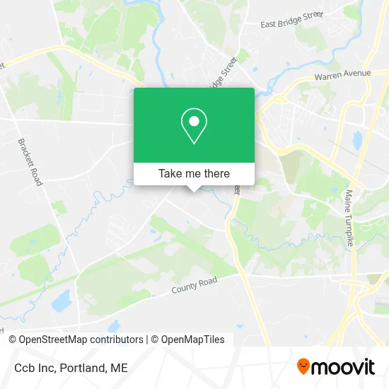 Ccb Inc map