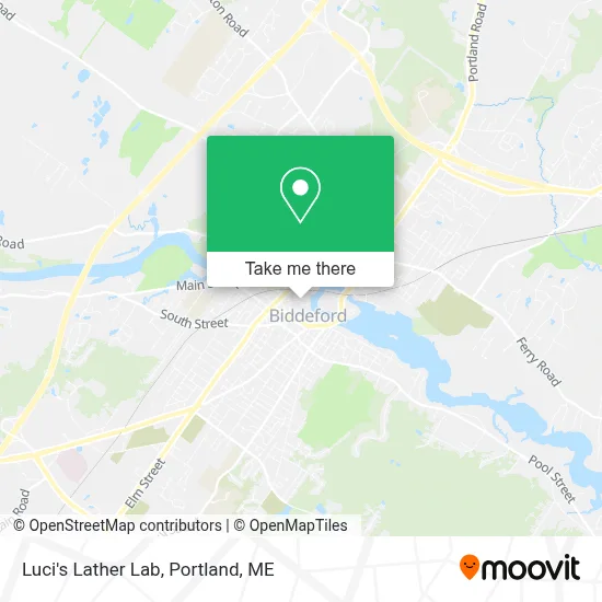 Luci's Lather Lab map