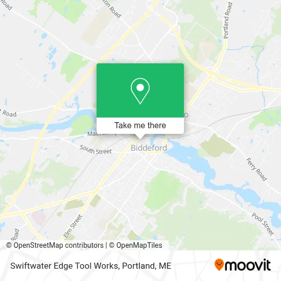 Swiftwater Edge Tool Works map