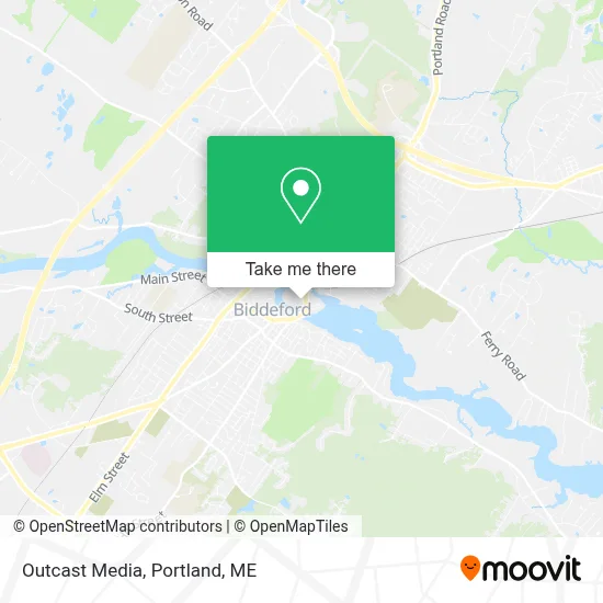 Outcast Media map