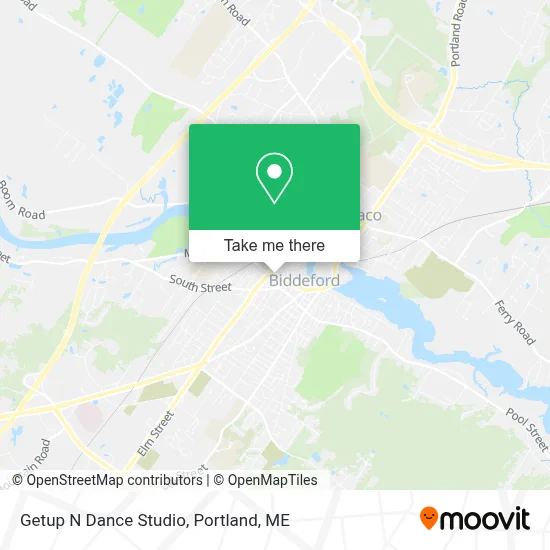 Getup N Dance Studio map
