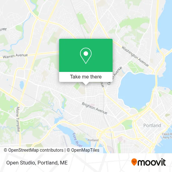 Open Studio map
