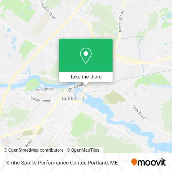 Smhc Sports Performance Center map