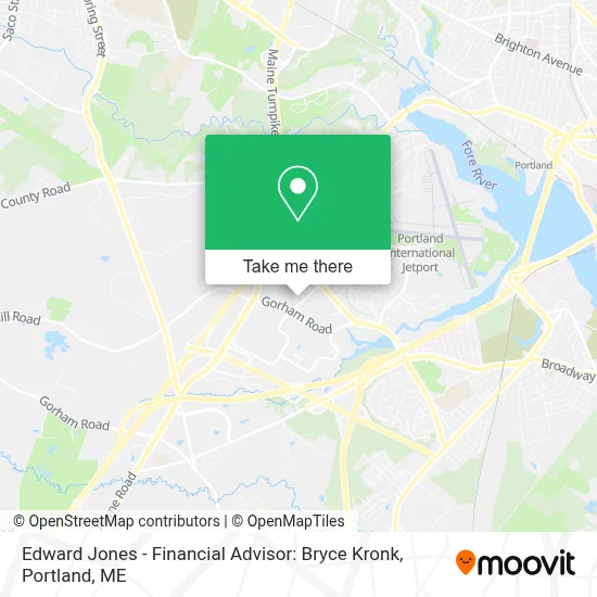 Edward Jones - Financial Advisor: Bryce Kronk map