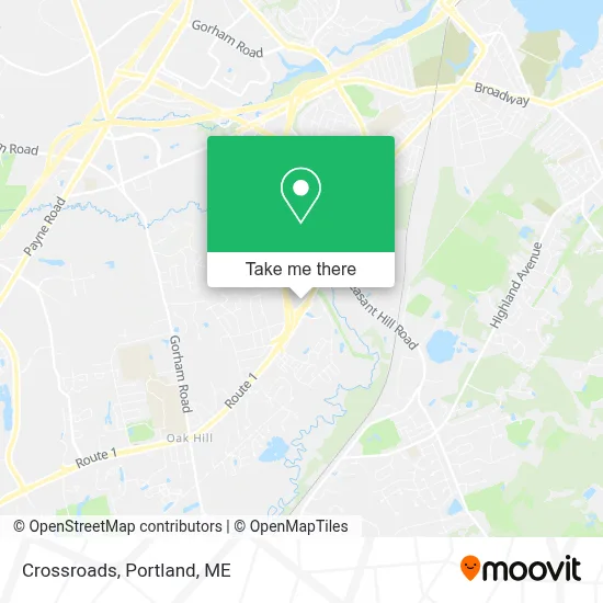 Crossroads map