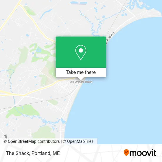 The Shack map
