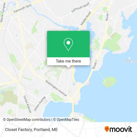 Closet Factory map