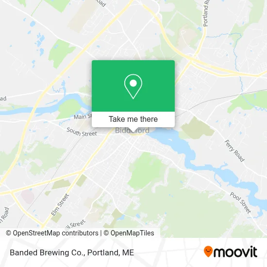 Banded Brewing Co. map