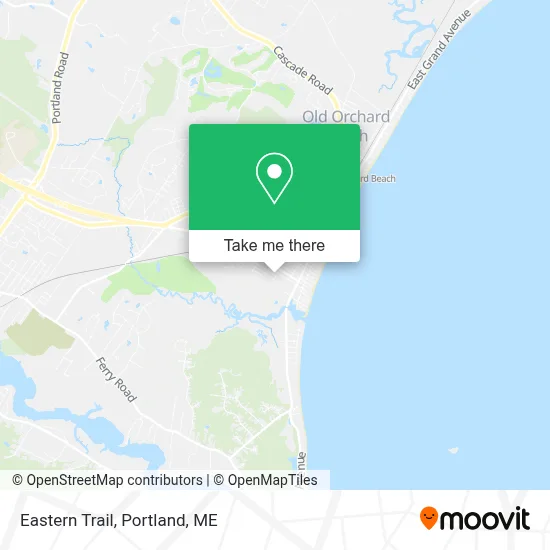 Eastern Trail map