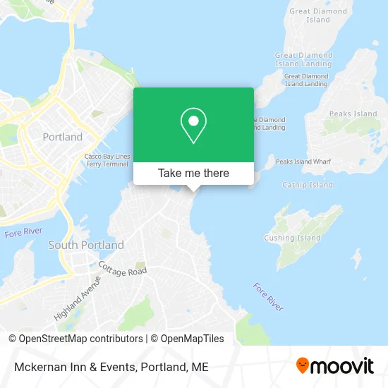 Mckernan Inn & Events map