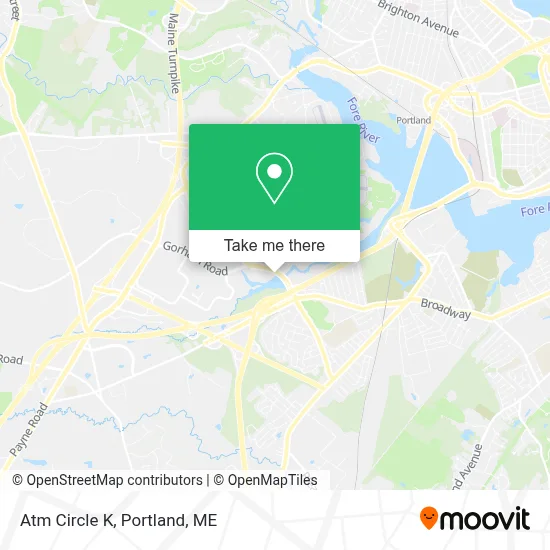 Atm Circle K map