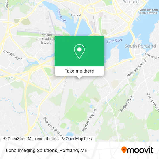 Echo Imaging Solutions map