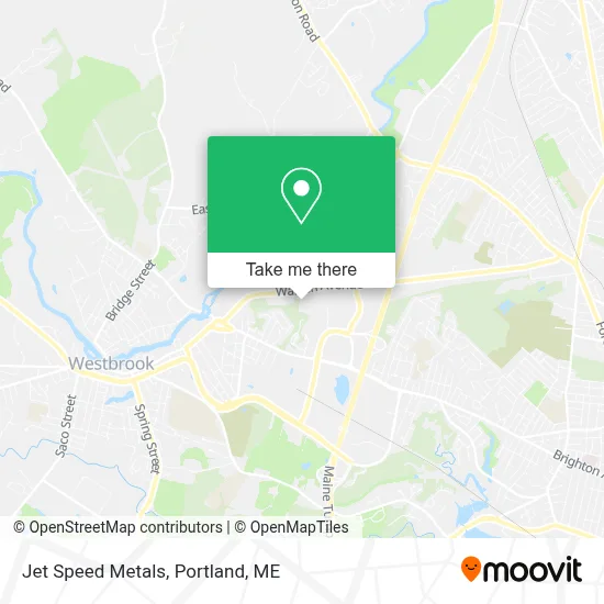 Jet Speed Metals map