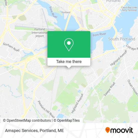 Amspec Services map