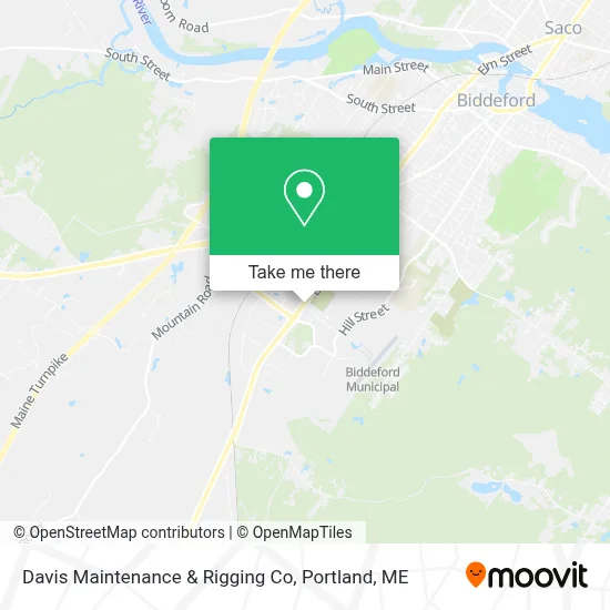 Davis Maintenance & Rigging Co map