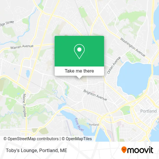Toby's Lounge map