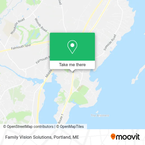 Family Vision Solutions map