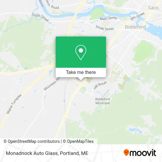 Monadnock Auto Glass map