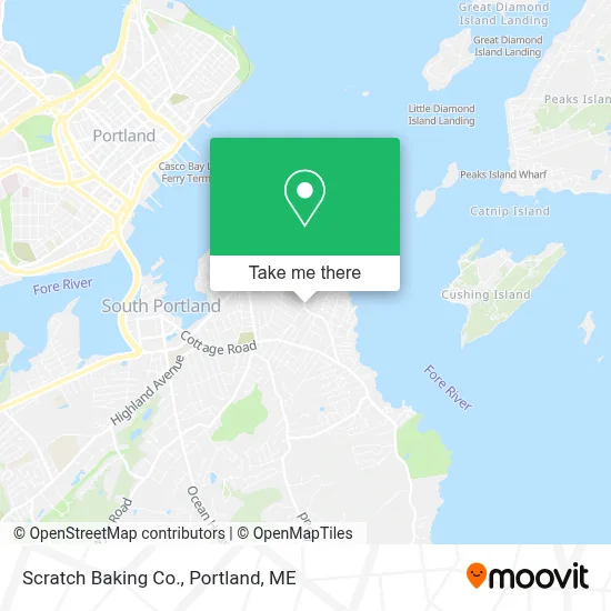 Scratch Baking Co. map