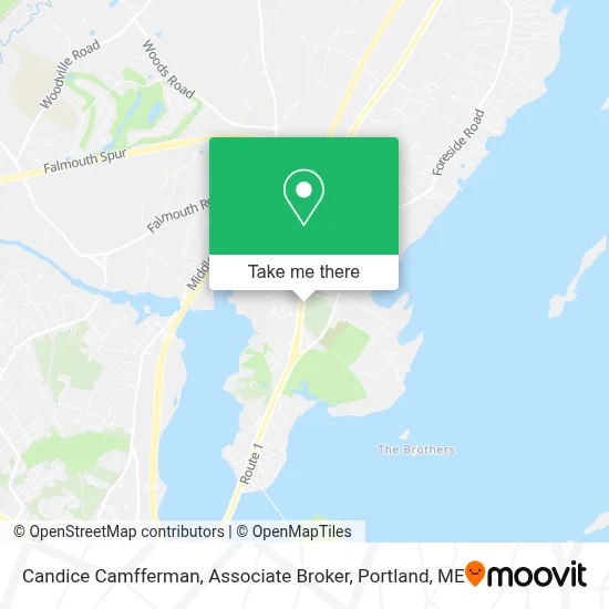 Candice Camfferman, Associate Broker map