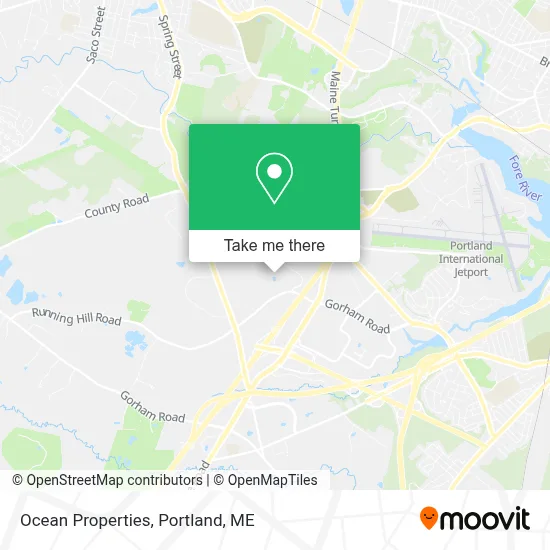 Ocean Properties map