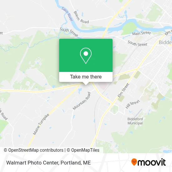 Walmart Photo Center map