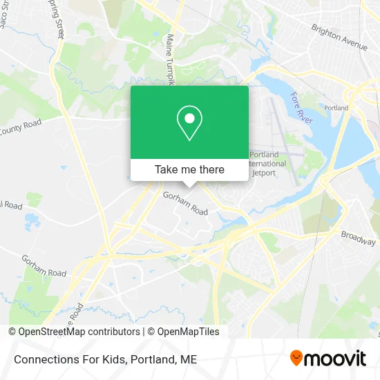 Connections For Kids map