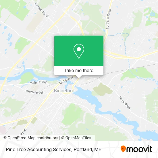 Pine Tree Accounting Services map