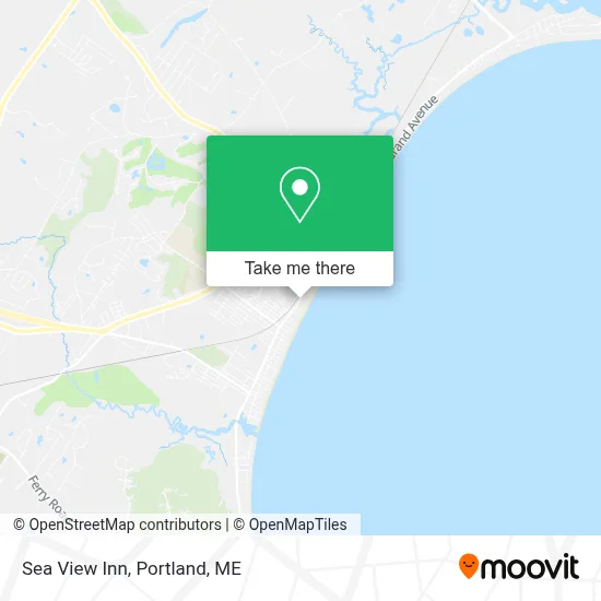 Sea View Inn map